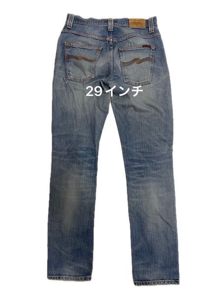 Nudie Jeans ライトブルースリムフィットデニム GRIM TIM 29 デニム ジーンズ デニムパンツ グリムティム