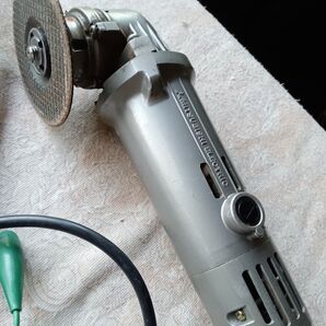 三菱ディスクグラインダー 100V 金属加工 仕上げ サビ取り バリ取り 切断 機械組立 電気工事 DIY ワーク 修理 バイク