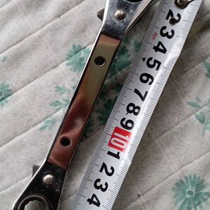 六角用 ⑫ ⑭ミリ メガネレンチ 板ラチェット メガネ 工具 機械組立 電気工事 DIY 修理 バイク 自転車 メガネレンチ