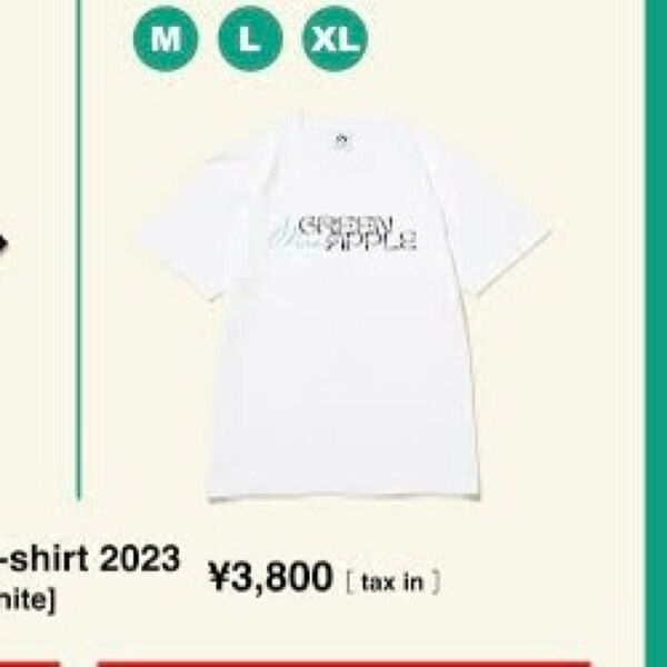 Mrs. GREEN APPLE 2023 Autumn Tシャツ 白 Mサイズ