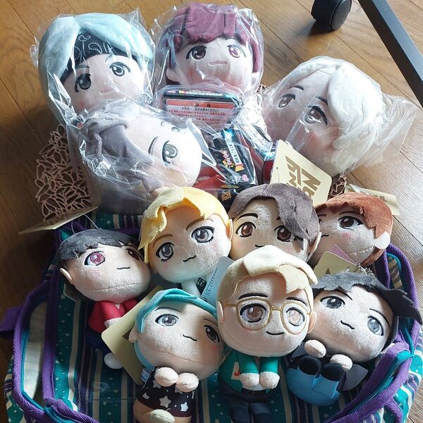 BTS ぬいぐるみセット