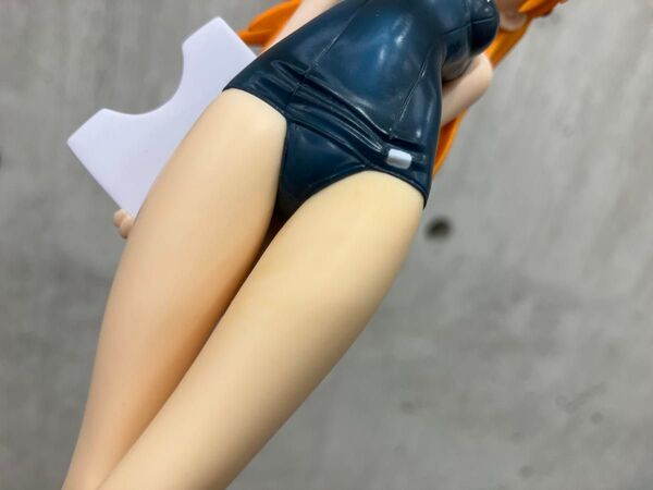 2010年 原型師:桜坂美紀 アスカ ラングレー フィギュア エナメル質感 スクール 紺色水着 SEGA 水着 外箱なし
