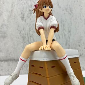 アスカ ラングレー ミニチュアフィギュア 第壱中学校 女子指定体操服 ブルマ 更衣 体育 小道具アソートセット SEGA 外箱なし