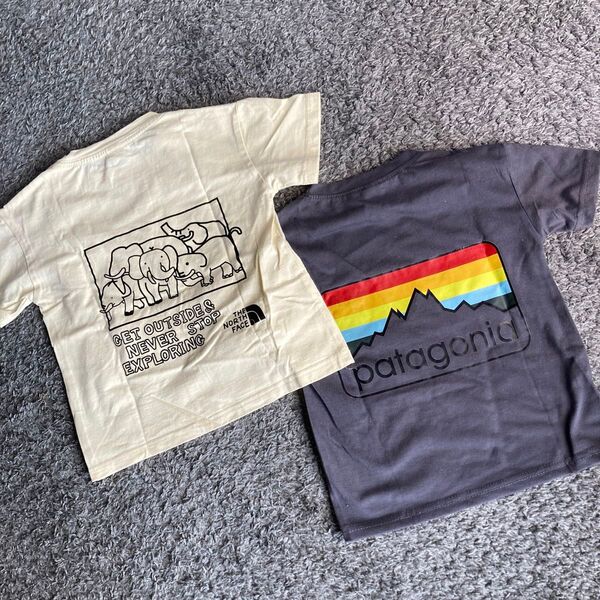韓国子供服 ベビーニホンTシャツ 2枚セット
