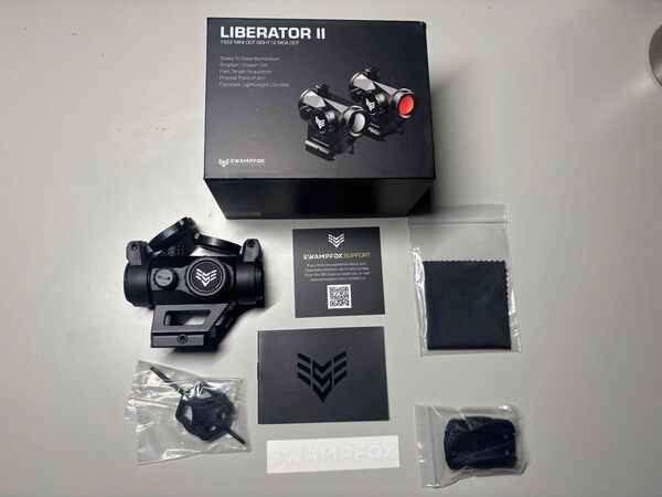 Swampfox Optics Liberator II Mini ドットサイト 実物 レッドドット 1x22 スコープ 新品