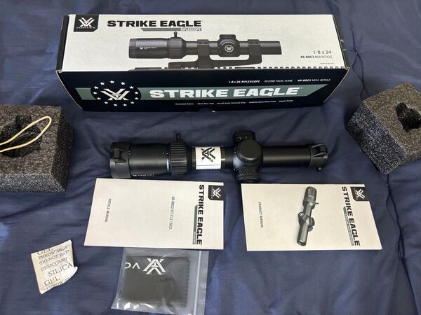 実物 VORTEX ボルテックス ライフルスコープ STRIKE EAGLE 1-8X24 SFP SE-1824-2【新品】