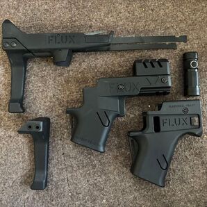 FLUX BRACE グロック ストック グリップ g17専用 エアガン 5件セット 新品未使用 東京マルイ使用可