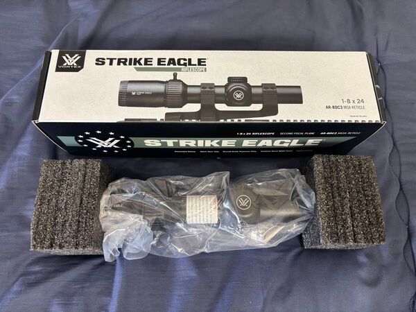 実物 VORTEX ボルテックス ライフルスコープ STRIKE EAGLE 1-8X24 SFP SE-1824-2【新品】