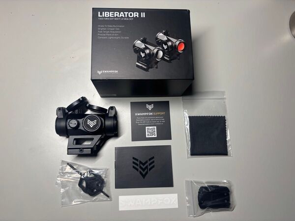 Swampfox Optics Liberator II Mini ドットサイト 実物 レッドドット 1x22 スコープ 新品