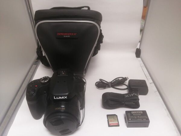 極み美品 Panasonic LUMIX DC-FZ85 SDカード・カメラバック付き
