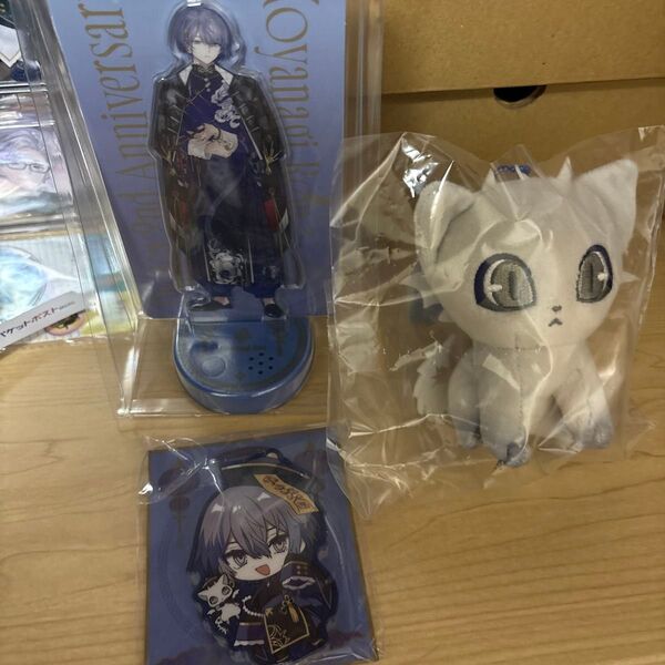 にじさんじ dytica 2nd anniversary アクスタ ミニアクリルブロック マスコットチャーム 小柳ロウ