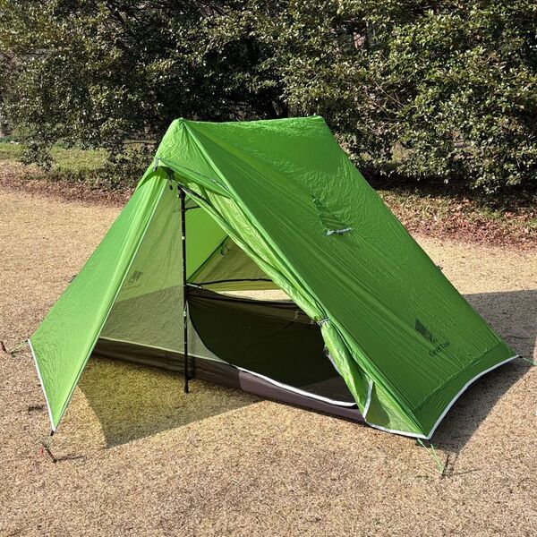ギアトップ 超軽量テント 1〜2人用 登山 UL シングルウォール テント