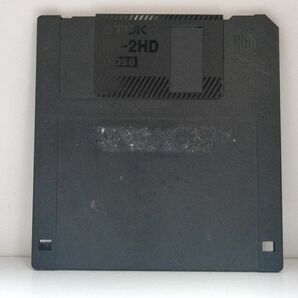 【中古品】【1枚】TDK(ティーディーケー)フロッピーディスク 3.5インチ TDK MF-2HD DOS8、#ワープロ、#FD