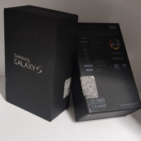 【外箱のみ】【ジャンク品】Samsung(サムスン)galaxy S SC-02B 16GB 海外版(オーストラリア)【色】黒(メ