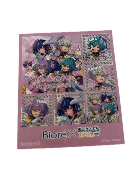 あんスタ ビオレ コラボ オリジナルフォトプリント風シール ステッカー エスプリ