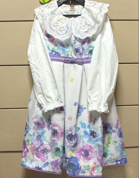 新品未使用タグ付 アナスイミニ ANNA SUI mini フォーマル ドレス ワンピース 120 入学式 発表会 卒園式 七五三