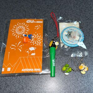お茶犬 ボールチェーン ストラップ アンテナ アクセサリー 缶バッジ ハムスター 平成 年代物 おーいお茶 まとめ売り