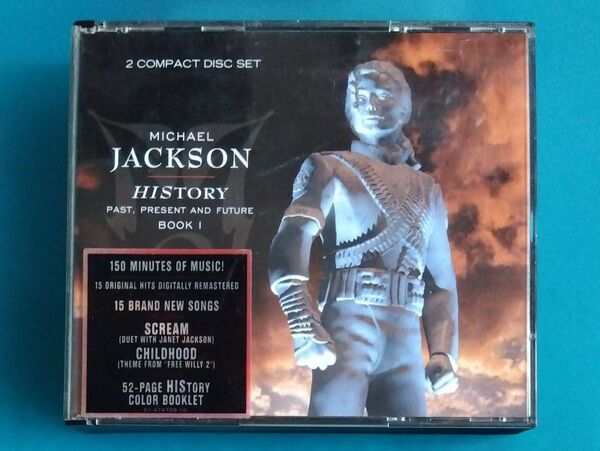 マイケル・ジャクソン /HISTORY PAST PRESENT AND FUTURE BOOK1 輸入盤2CD ※必読を※