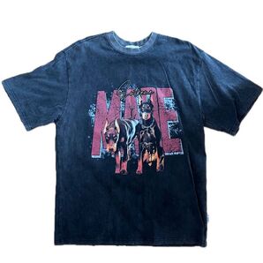 地底人オンライン ドーベルマンTシャツ 古着
