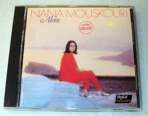 D3■ナナ・ムスクーリ アローン NANA MOUSKOURI ALONE ◆アルハンブラの思い出/オンリー・ラヴ/フォトグラフ/アメイジング・グレース ほか