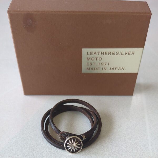 motosilver moto motoleather MOTO モト レザー コンチョ ブレスレット motoratory