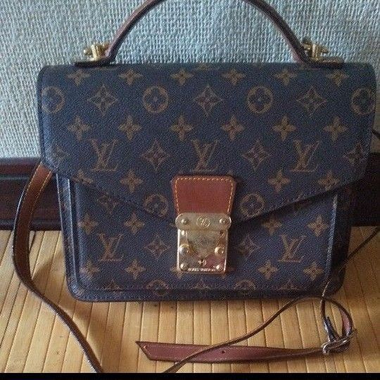 早いもの勝ち最安値。生産終了。LOUIS VUITTON ルイヴィトンモンソーモノグラム柄2wayショルダーバッグ ヴィンテージ