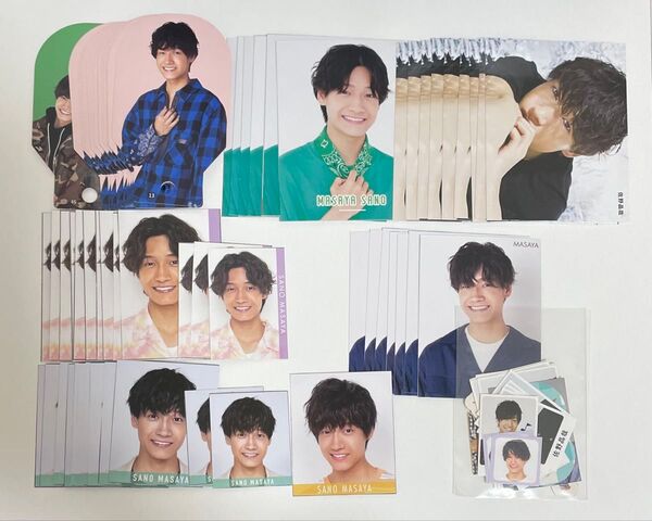 Aぇ!group 佐野昌哉 デタカ 厚紙 カレンダーカード カレカ シール ステッカー まとめ売り