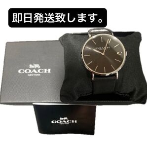 早い者勝ち COACH 腕時計 ブラック メンズ腕時計