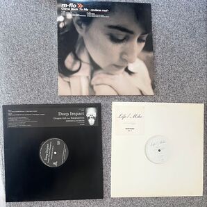 LP レコード3枚セット MIHO m-flo DRAGON ASH feat. ラッパ我リヤ