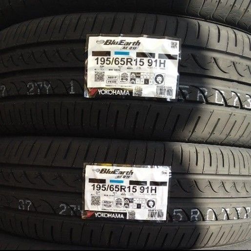 ■2025年製■ヨコハマ ブルーアースAE-01F 195/65R15 4本セット