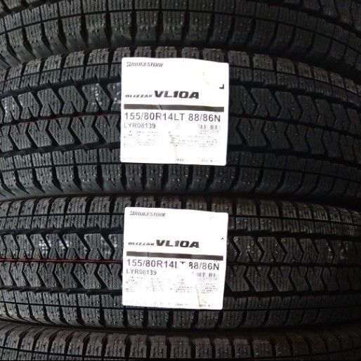 ■2024年製■ブリヂストン ブリザックVL10A 155/80R14 88/86N 4本