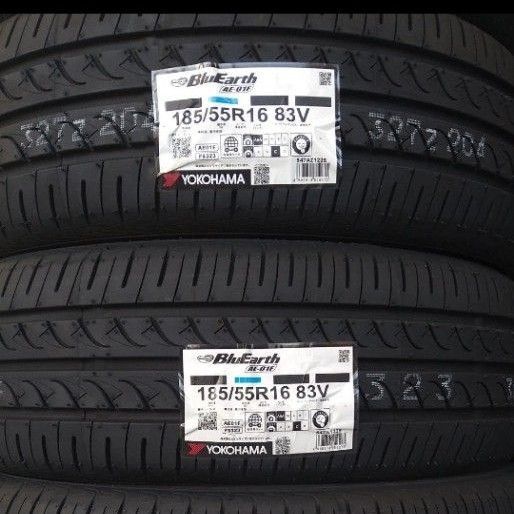 ■2025年製■ヨコハマ ブルーアースAE-01F 185/55R16 4本セット