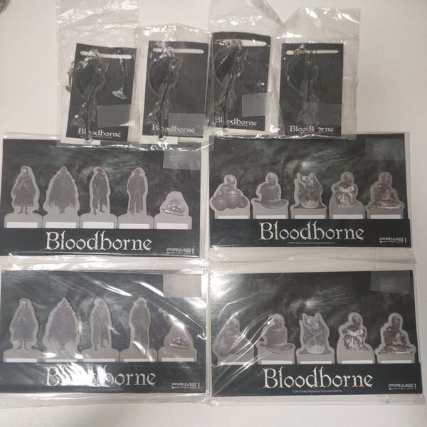 【新品未開封】Bloodborne ブラッドボーン付箋2種 アクリルキーホルダー