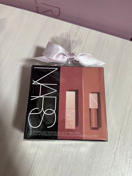 NARS ミニアフターグロー リキッドブラッシュ&リップシャインデュオ