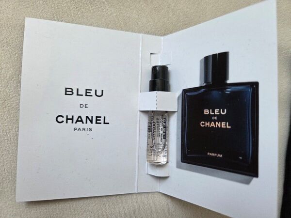●シャネル●ブルードゥ●シャネル パルファムヴァポリザター1.5ml ●CHANEL巾着付き♪ノベルティ ポーチ