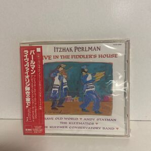 ITZHAK PERLMAN IVE IN THE FIDDLER'S HOUSE CD未開封