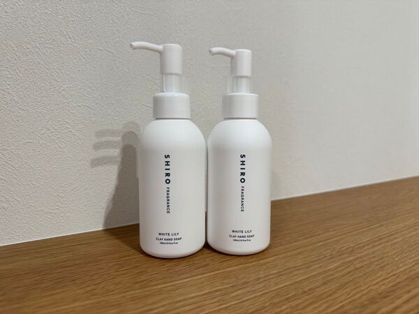 【2個セット】SHIRO ホワイトリリー クレイハンドソープ 120ml