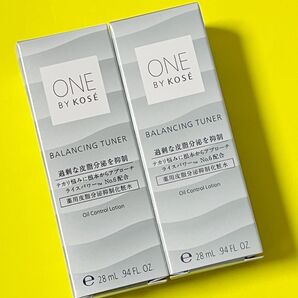 【お試し・旅行に最適】ONE BY KOSE バランシング チューナー 薬用皮脂分泌抑制化粧水 28mL×2箱