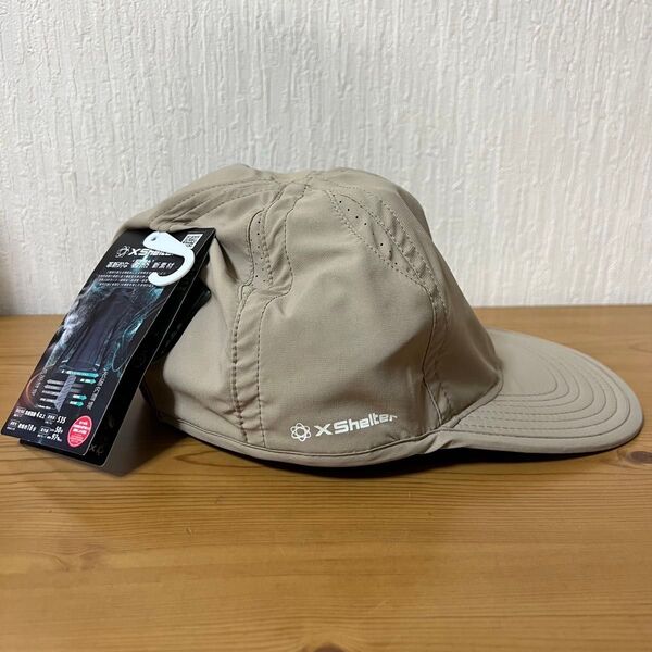 ワークマン エックスシェルター 暑熱 CAP 帽子 コヨーテ 2025SS