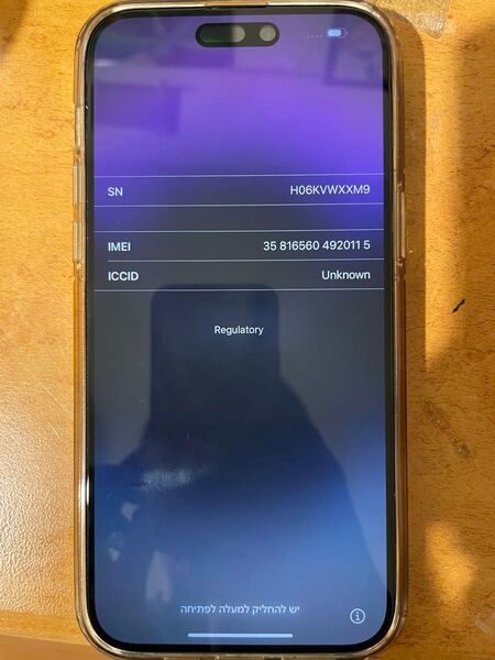 海外版iPhone14Pro Max 256GB ディープパープル 箱有りケーブル無し iPhone SIMフリー