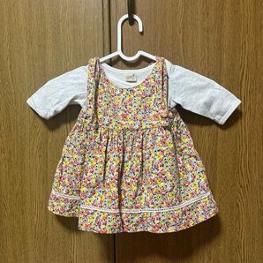 プチマイン ワンピース ロンパース セット 70サイズ