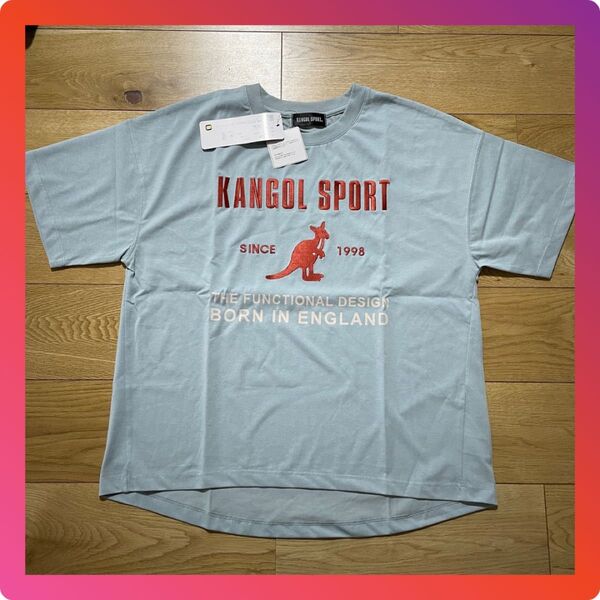 【未使用】カンゴールスポーツ Tシャツ Lサイズ ライトブルー