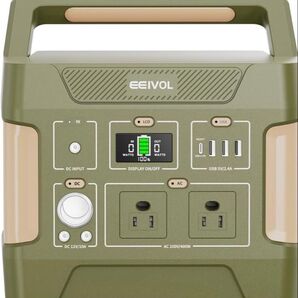 ポータブル電源 EEIVOL 355wh 400w 新品 Amazon定価25000 アウトドア キャンプ