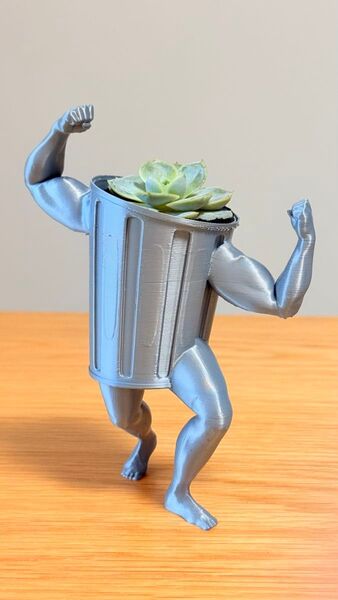 スターレイル 風 ゴミ箱 小物入れ/植物鉢 3Dプリント品