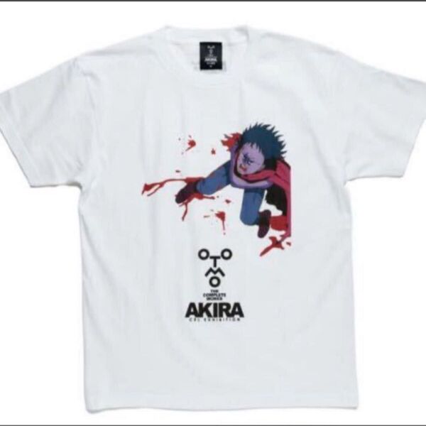 akiraセル画展 Tシャツ 白 XL 送料無料 アキラ 大友克洋 送料無料 ヴィンテージ