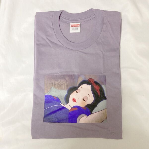 Supreme Snow White Tee Dusty Purple L シュプリーム 白雪姫 ディズニー Tシャツ 送料無料