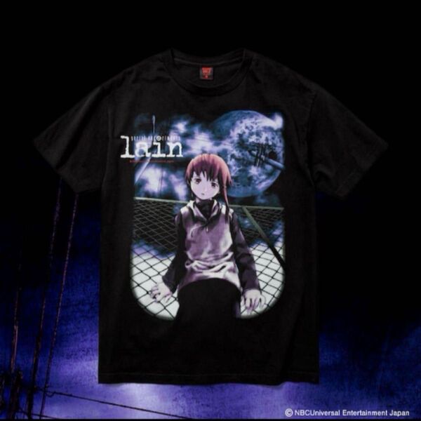 Serial Experiments Lain 黒 XL geeks rule ギークスルール Tシャツ 送料無料