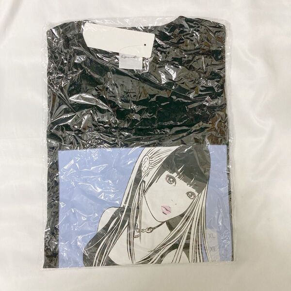 新品 GU 江口寿史 コラボ グラフィックTシャツ ブラック XL 送料無料