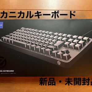 エレコム テンキーレス メカニカル ゲーミングキーボード 茶軸 日本語配列