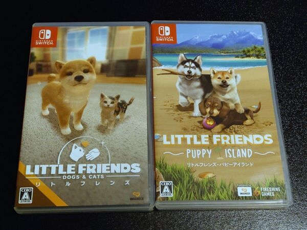 【Switch】 LITTLE FRIENDS -DOGS&CATS-&~PUPPY ISLAND~ リトルフレンズ